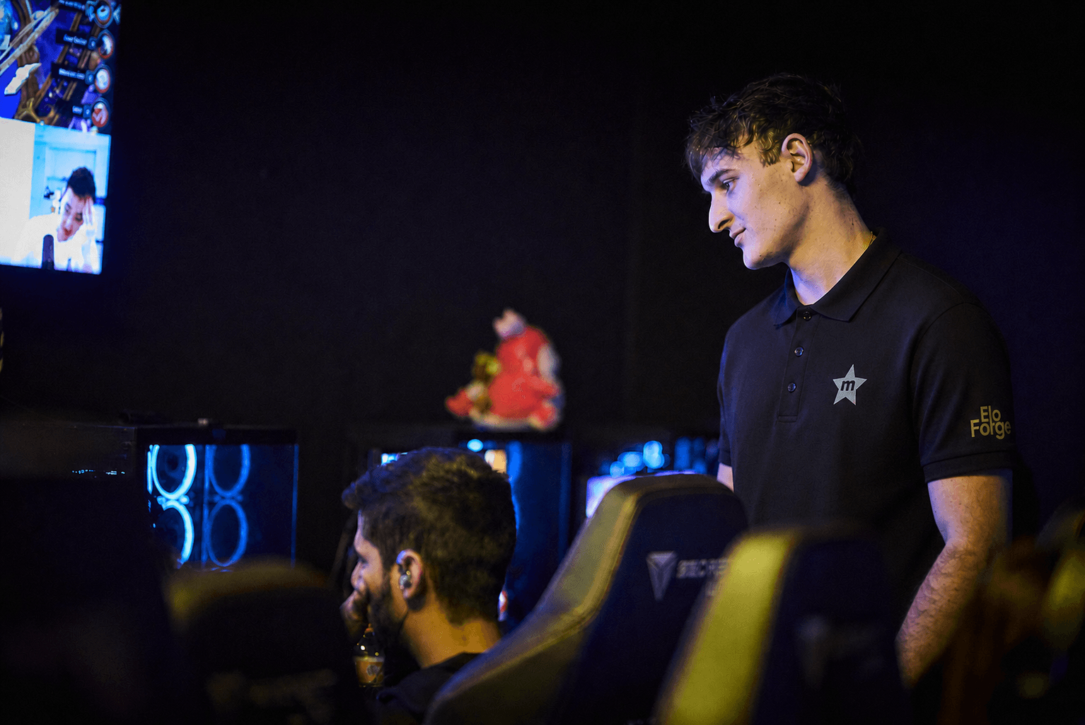 Sesión de coaching de performance para gamers